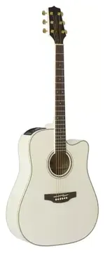 Takamine GD37ce Pearl White com BAG