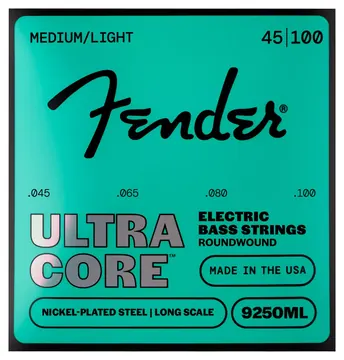 Fender UltraCore 9250ML Roundwound Bass Strings 045-100