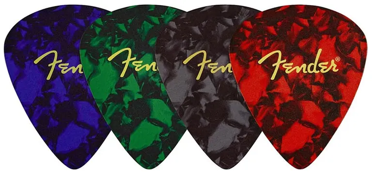Fender 9106109000 pick shaped coasters
