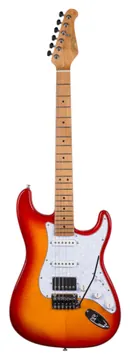 Seizi Vintage Budokan Plus HSS Flamed Cherry Burst