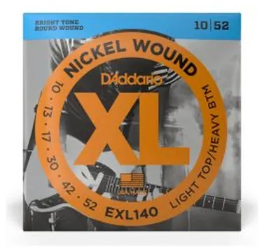 Corde Elettrica D`Addario EXL140 XL Nickel Wound 10-52