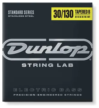 Dunlop DBS30130T Tapered B Stainless Steel 6-String Bass Strings 30-130