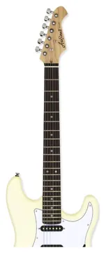 Aria STG003SPL Electric Guitar Vintage White