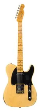 Fender 1951 Nocaster Relic faded aged nocaster blonde con custodia