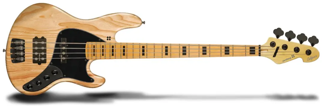 Sandberg California TM Bass HS Natural Gloss incl. Gigbag