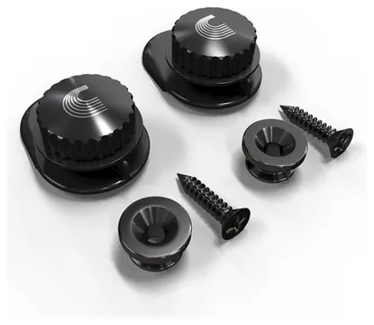 D_Addario D'addario PW-SLS-01 Systeme DE Fixation Universelle DE Sangle Noir