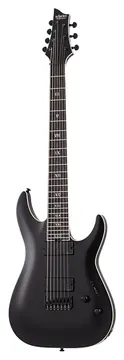 Schecter C-7 Sls Evil Twin Satin Black