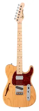 G&L Tribute Series ASAT Classic Bluesboy Semi-Hollow Natural Gloss TI-ACB-121R40M40