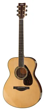 Yamaha LS6 ARE Westerngitarre – Concert-Korpus, Engelmann-Fichte massiv, Boden und Zargen aus laminiertem Palisander, mit Tonabnehmer