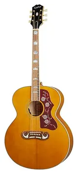 Epiphone Masterbilt J200 Aged Antique Natural Gloss Acustica Elettrificata