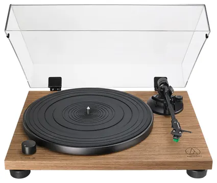 Audio-Technica AT-LPW40WN Giradischi a cinghia totalmente manuale finitura Noce