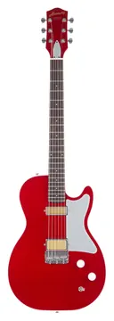 Harmony Standard Series Jupiter Thinline Electric Guitar w/Case, Cherry