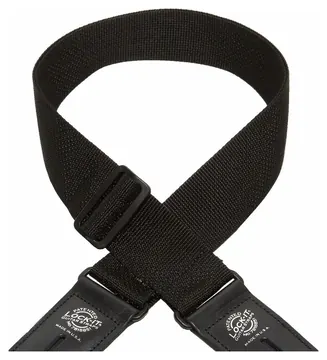 D'Andrea Lock-It Strap 2" Poly Pro (LIS 001 P2-BLK), Black