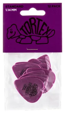 Dunlop Player's Pack - Pick Tortex Standard, 1.14 mm, VE (12 Stck.)