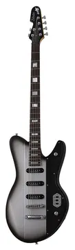 Schecter Ultra Cure Vi 2020 Ltd Robert Smith Signature Silver Burst Pearl