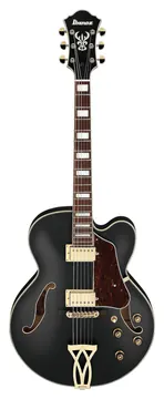 Ibanez AF75G-BKF Zwart mat Af Artcore
