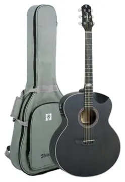 Strinberg Semi Jumbo Black Series Plus Half Cutway Sj201hc Tos Tobacco C/ Bag (5347)