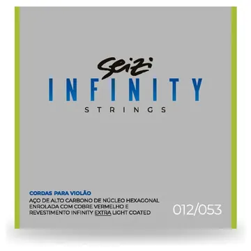 Seizi Corda Para Violão Seizi Infinity Extra Light Coated 012-053