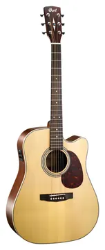 Cort MR600 FNS2 Dreadnought Elektro-Akustik-Gitarre, natur satin