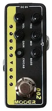 Mooer Micro Preamp 02 British Gold: 900