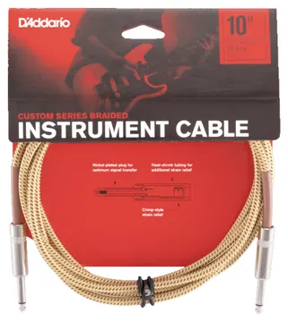 Daddario D'Addario PW-BG-10TW Tweed 3mt