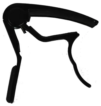 Smart Bracadeira/capotraste Para Violão Smart JX32 Gatilho Preta