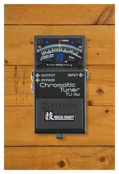 Boss TU-3w - Waza Craft Guitar & Bass Chromatic Tuner Pedal