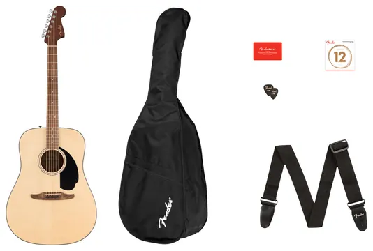 Fender California Standard Redondo Pack Spruce Top BPG Natural