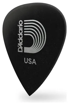 D'Addario Duralin Precision Guitar Picks, Extra Heavy, 10 pack