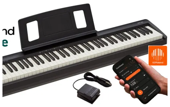 Roland FP-10-BK PIANO Premium 96-Vozes 36 Sons Bluetooth TOP-SELLER