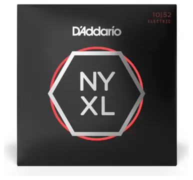 D'Addario NYXL1052 10-52 Nickel Wound Electric Guitar Strings