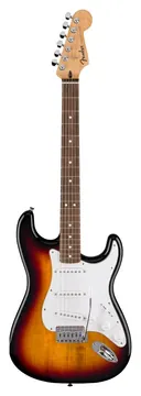 Fender standard stratocaster sss lrl wpg 3 tone sunburst chitarra elettrica