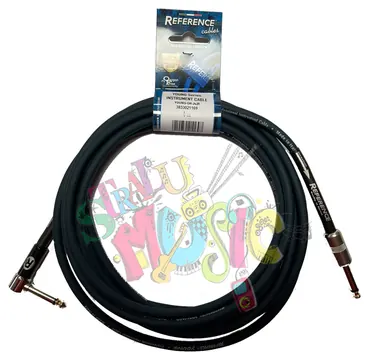 Reference YOUNG-GN-JvJR-4-R Cavo Young per chitarra e basso 4 metri con 1 connettore a 90°