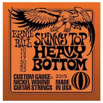 Ernie Ball Skinny Top Heavy Bottom Electric Guitar Strings 10-52