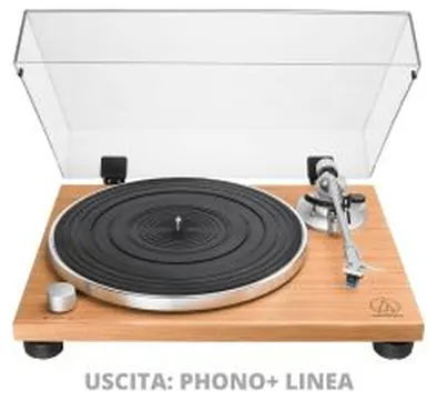 Giradischi Audio Technica AT-LPW30TK cinghia legno