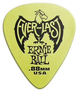 Ernie Ball Everlast Picks .88mm Green