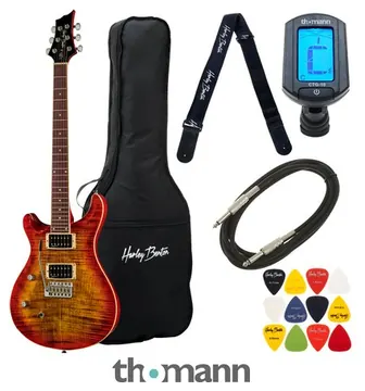Harley Benton CST-24T LH Paradise Fla Bundle