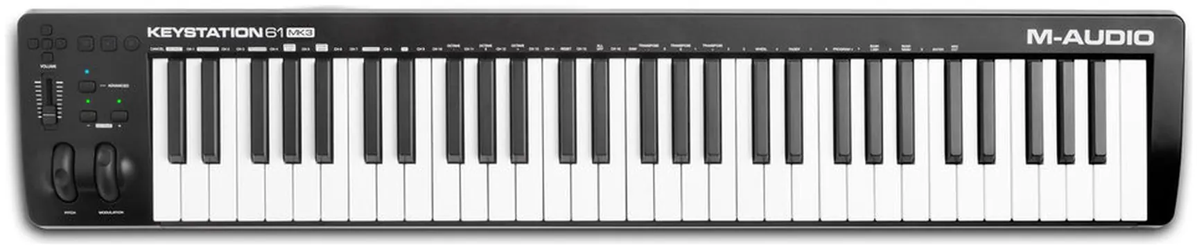 M-Audio KeyStation 61 MK3 Tastiera controller MIDI USB 61 Tasti sens. dinamica