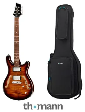 Harley Benton CST-24HB Tortoise Flame Bundle