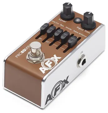 Fishman PRO-AFX-EQ2 AFX Pro EQ Mini Akustik-Effektpedal Preamp und EQ
