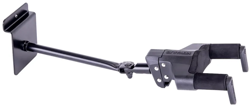 Hercules Stands HERCULES GSP-41SB Plus Guitar Hanger Gitarren-Wandhalter für Slatwall, schwarz