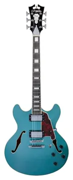 D'Angelico Premier DC Ocean Turquoise