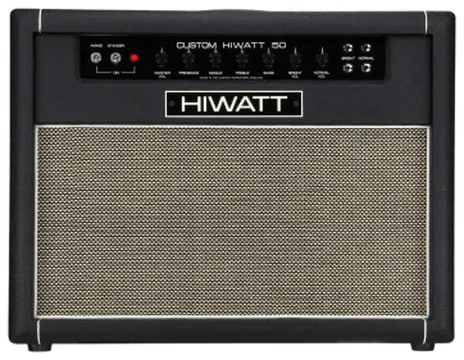 Hiwatt DR504-C212-FPB combo à lampes dr504 50w 2x12 fane purpleblack 150
