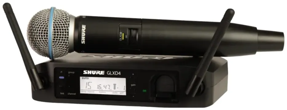 Shure GLXD24E/B58A-Z2 - Draadloze Microfoon