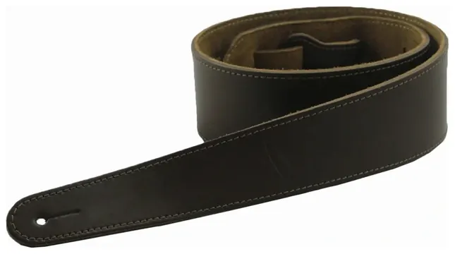 Levin 2.75" Fat Cow Leather Guitar Strap in Brown (LS-G-FC-275-BROWN)