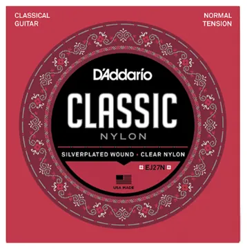 D'Addario EJ27N Classical Guitar Strings Nylon