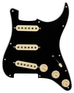Fender Pre-Wired Strat Pickguard 0992345506 pre-wired Strat pickguard Original '57/'62 SSS