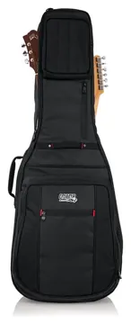 Gator Cases GATOR G-PG-Acouelect Pro Go Double Bag Doppel-Gitarrentasche für Akustik-/E-Gitarre