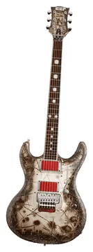 ESP 2RZKI-BURNT "signature Richard Z" Guitare Electrique DC Burnt
