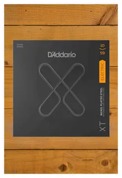D'Addario XTE1059 Coated Nickel Wound 7-String Electric Guitar Strings - 10-59